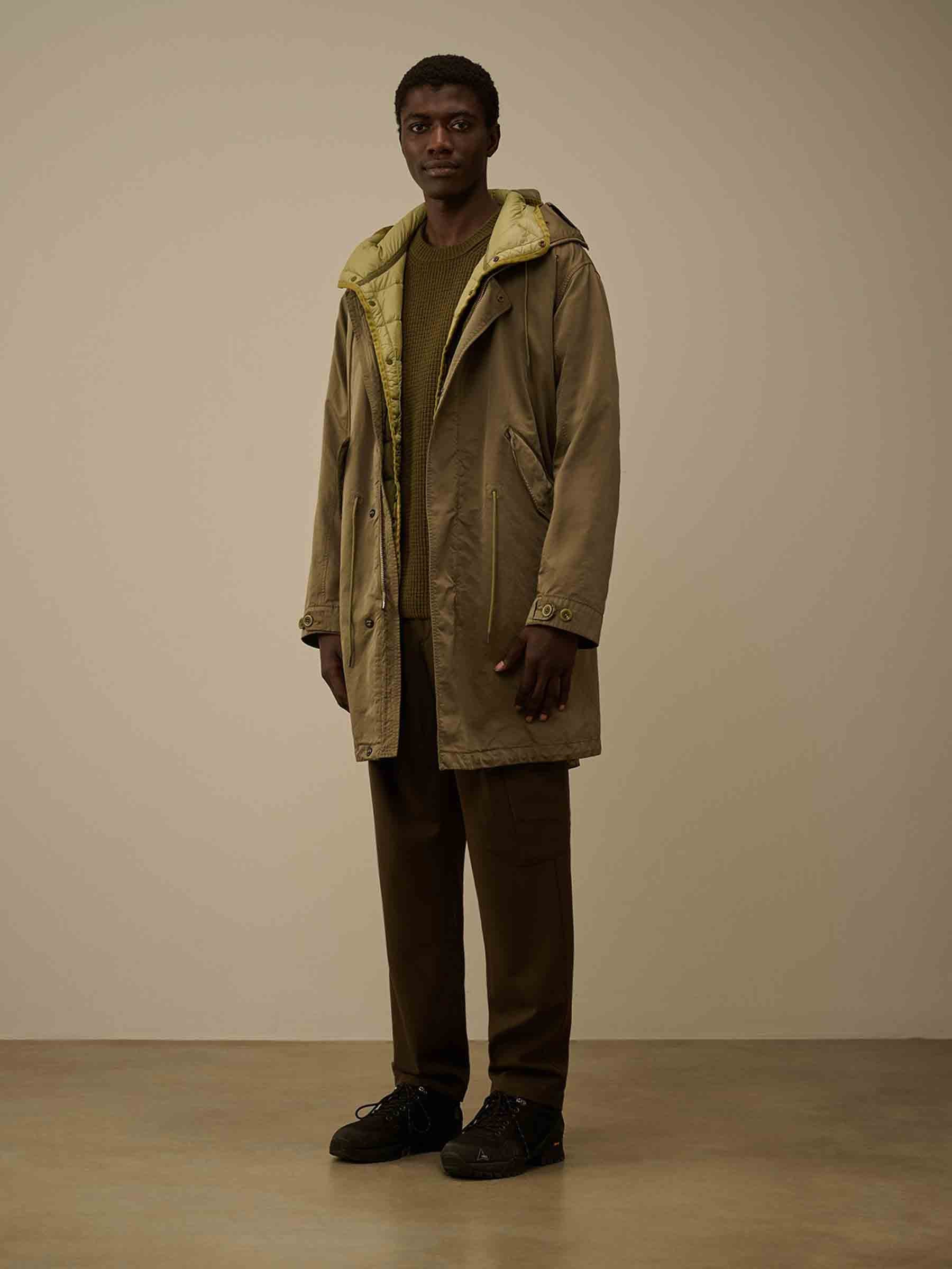 Outlet online C.P. Company Hombre Parka Micro Kei Explorer color Verde sku 502-001658 00 - Foto 4