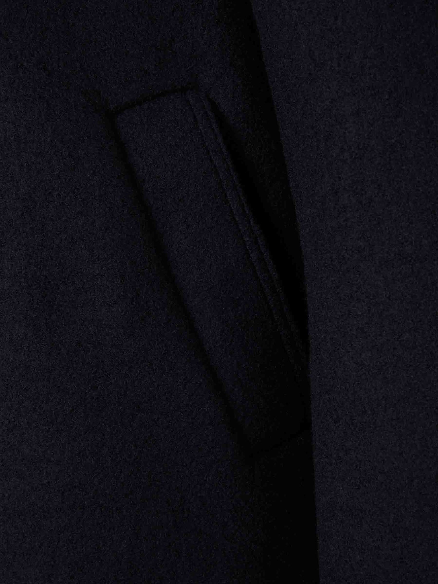 Outlet online Stone Island Hombre Abrigo Corto Lana color Azul Noche sku 502-001668 01 - Foto 5