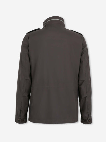 Moorer Hombre Barcelona Chaqueta Técnica Denver color Marrón Oscuro sku 502-001680 01 - Foto 2