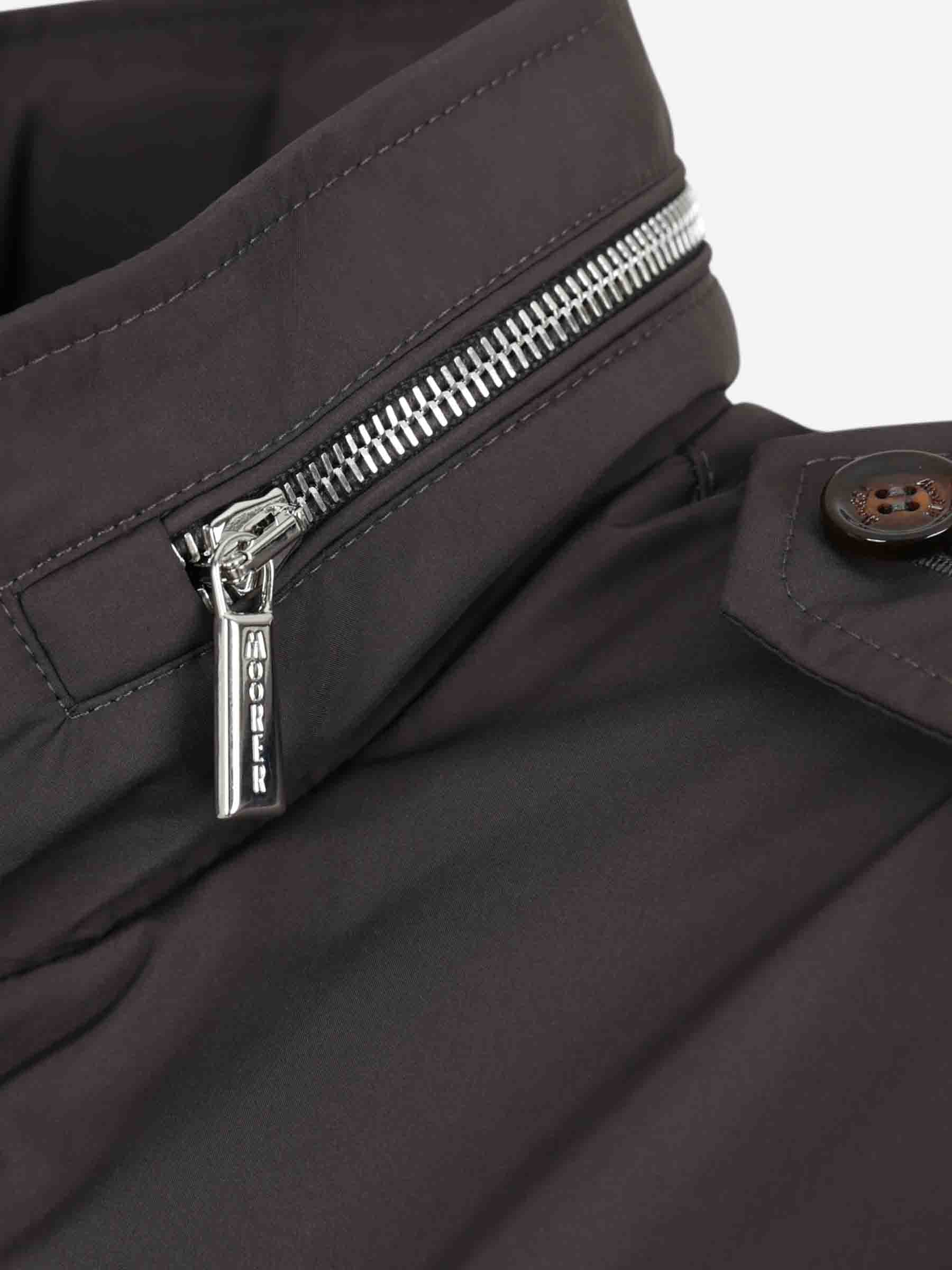 Moorer Hombre Barcelona Chaqueta Técnica Denver color Marrón Oscuro sku 502-001680 01 - Foto 3