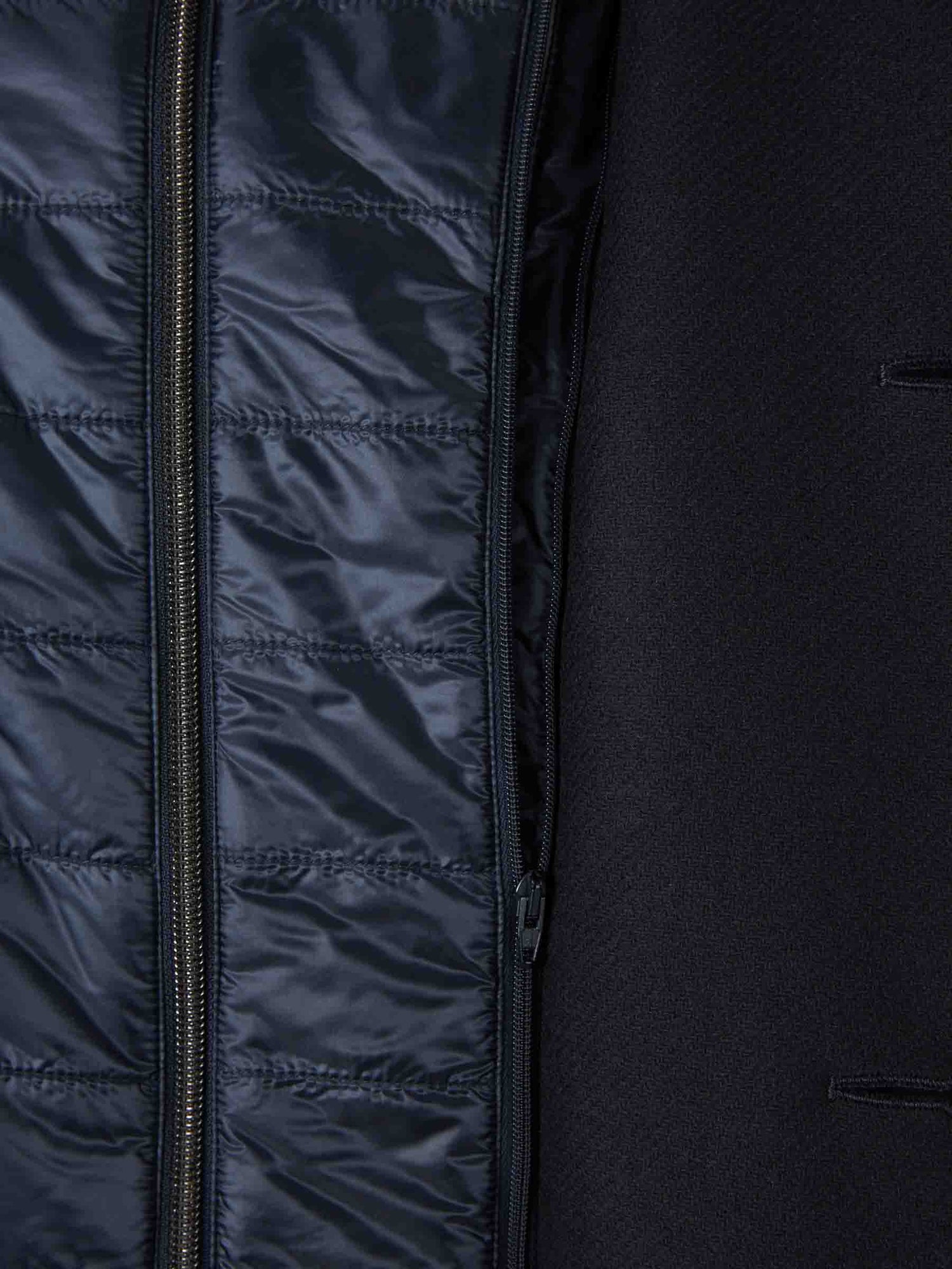 Outlet online Herno Hombre Abrigo Easy Wool color Azul Noche sku 502-001684 01 - Foto 5