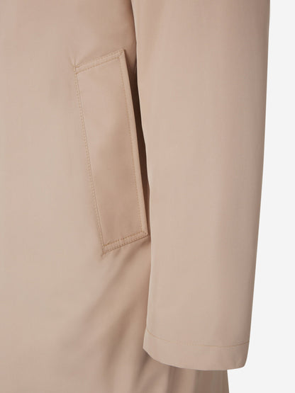 Outlet online Kired Hombre Gabardina Tejido Técnico color Azul Noche sku 503-000226 02 - Foto 4
