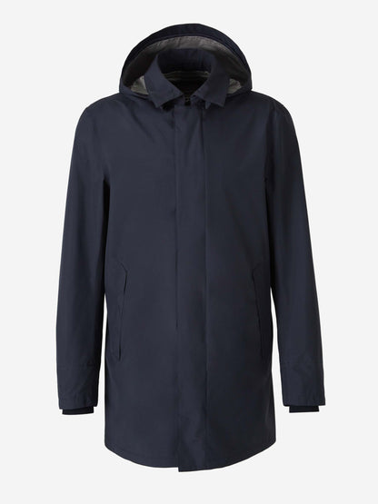 Outlet online Herno Hombre Gabardina Sobretodo Gore-Tex color Azul Noche sku 503-000233 01 - Foto 1