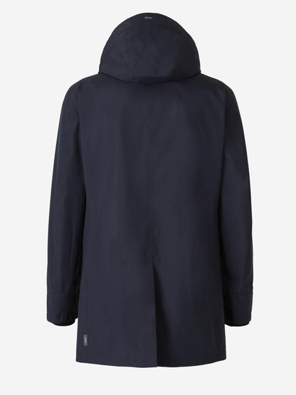 Outlet online Herno Hombre Gabardina Sobretodo Gore-Tex color Azul Noche sku 503-000233 01 - Foto 2
