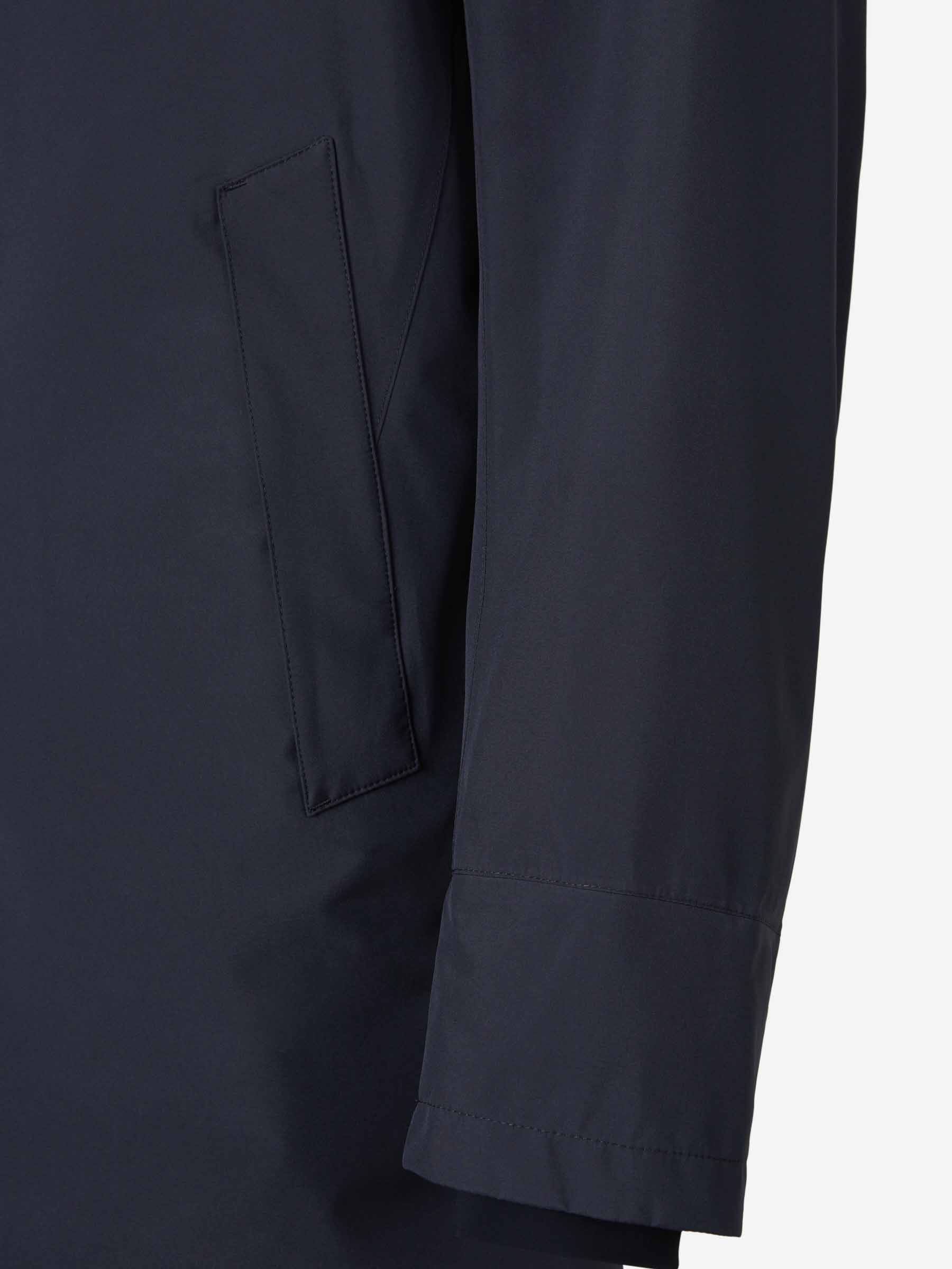 Outlet online Herno Hombre Gabardina Sobretodo Gore-Tex color Azul Noche sku 503-000233 01 - Foto 4