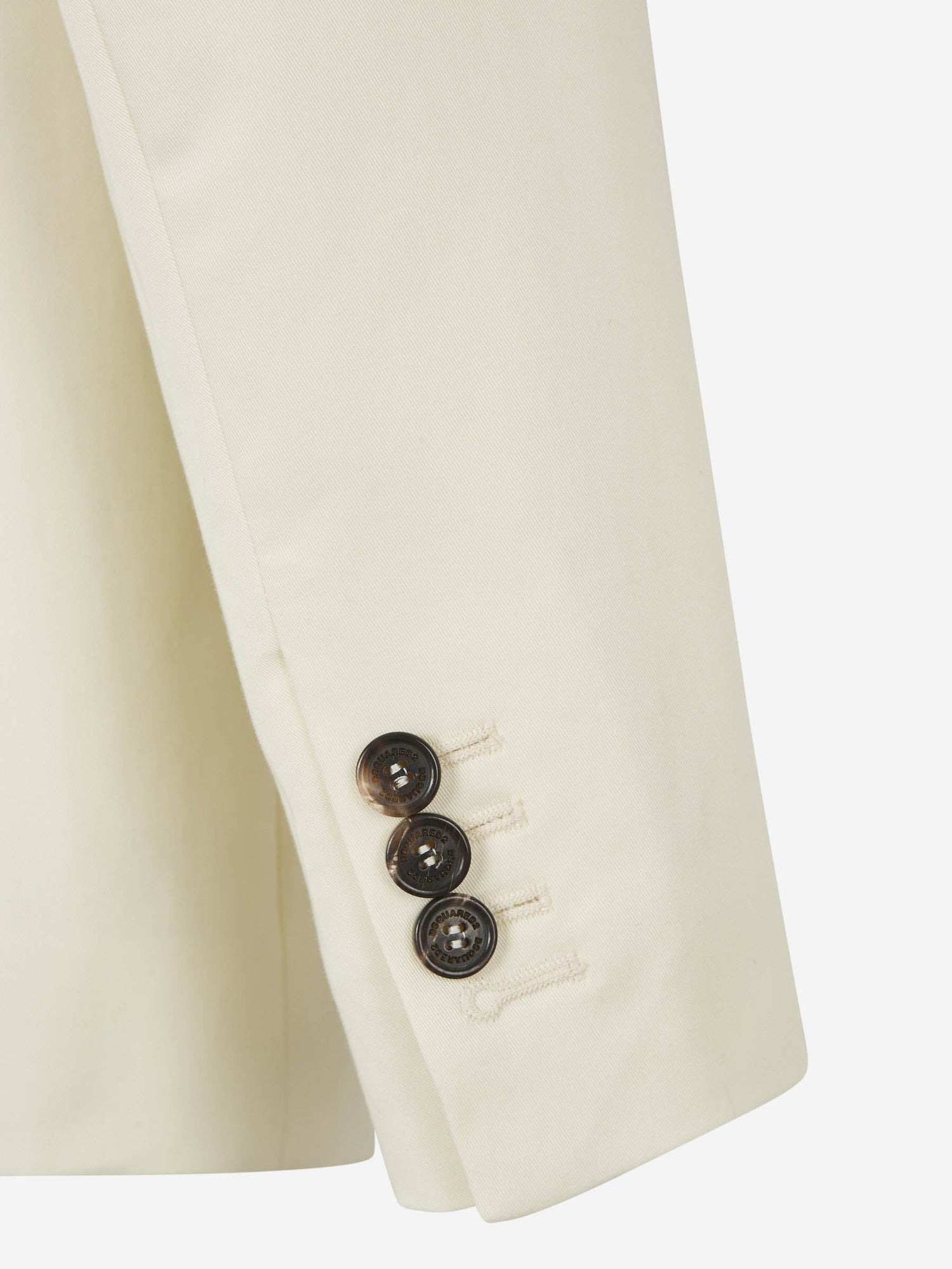 Outlet online Dsquared2 Hombre Traje Liso Algodón color Blanco sku 312-002816 01 - Foto 5