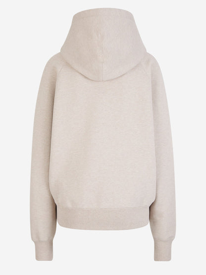 Outlet online Ami Paris Mujer Sudadera Logo Algodón color Beis sku 715-000123 01 - Foto 2