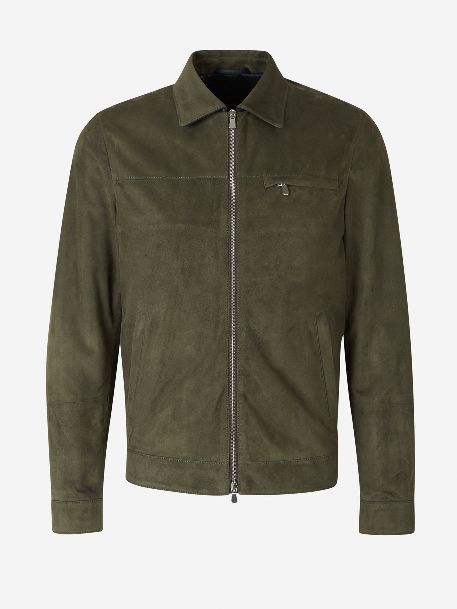 Outlet online Santa Eulalia Hombre Chaqueta Piel Ante color Burdeos sku 511-000513 01 - Foto 4