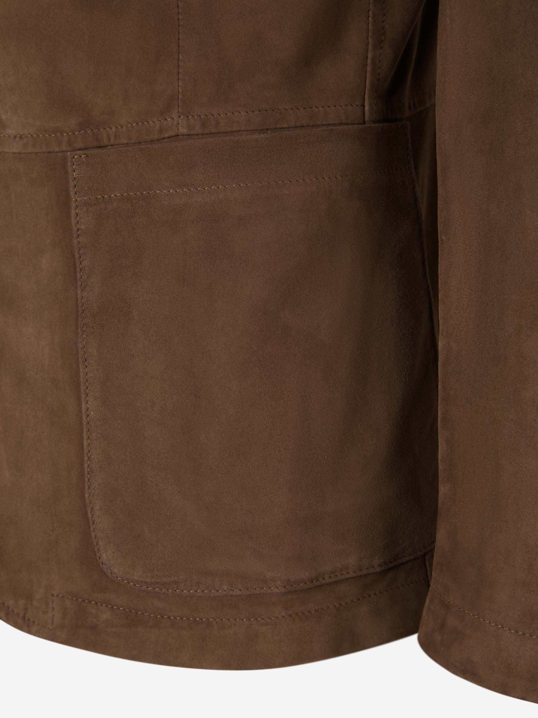 Outlet online Kired Hombre Cazadora Piel color Marron sku 511-000589 01 - Foto 4