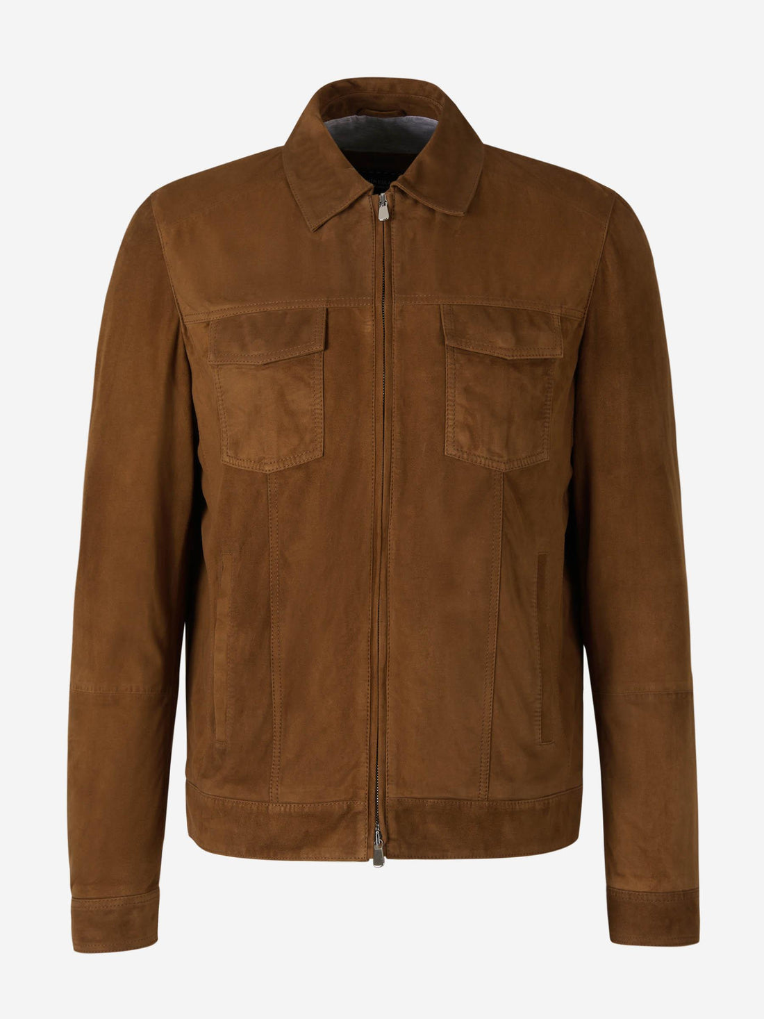 Santa Eulalia Chaqueta Piel Ante color Marrón sku 511-000593 01 - Foto 1