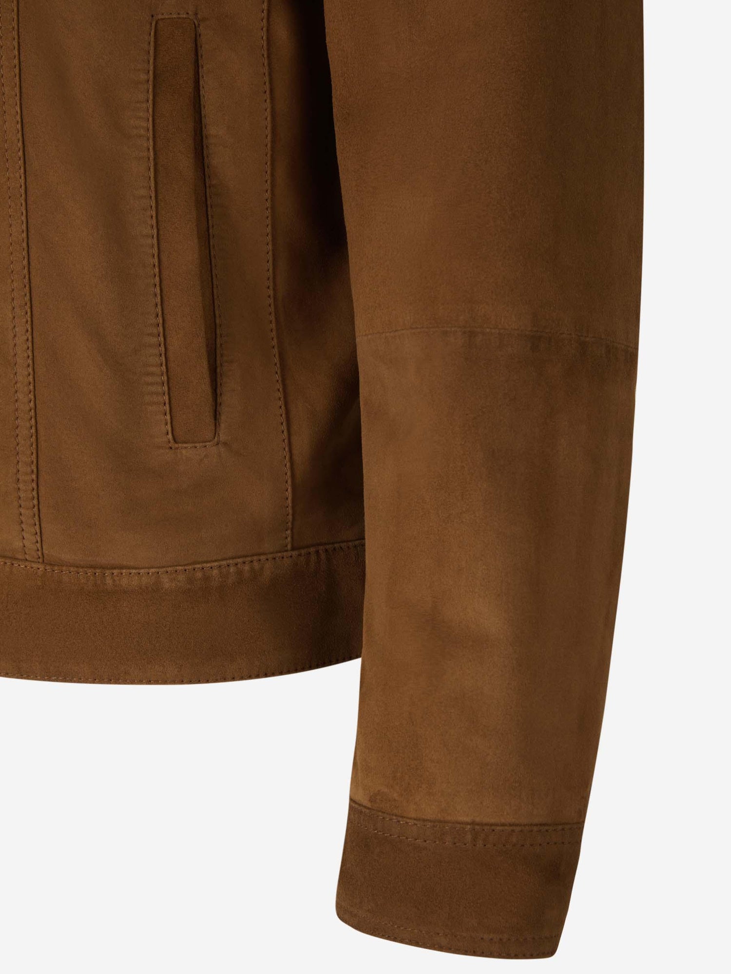 Santa Eulalia Chaqueta Piel Ante color Marrón sku 511-000593 01 - Foto 5