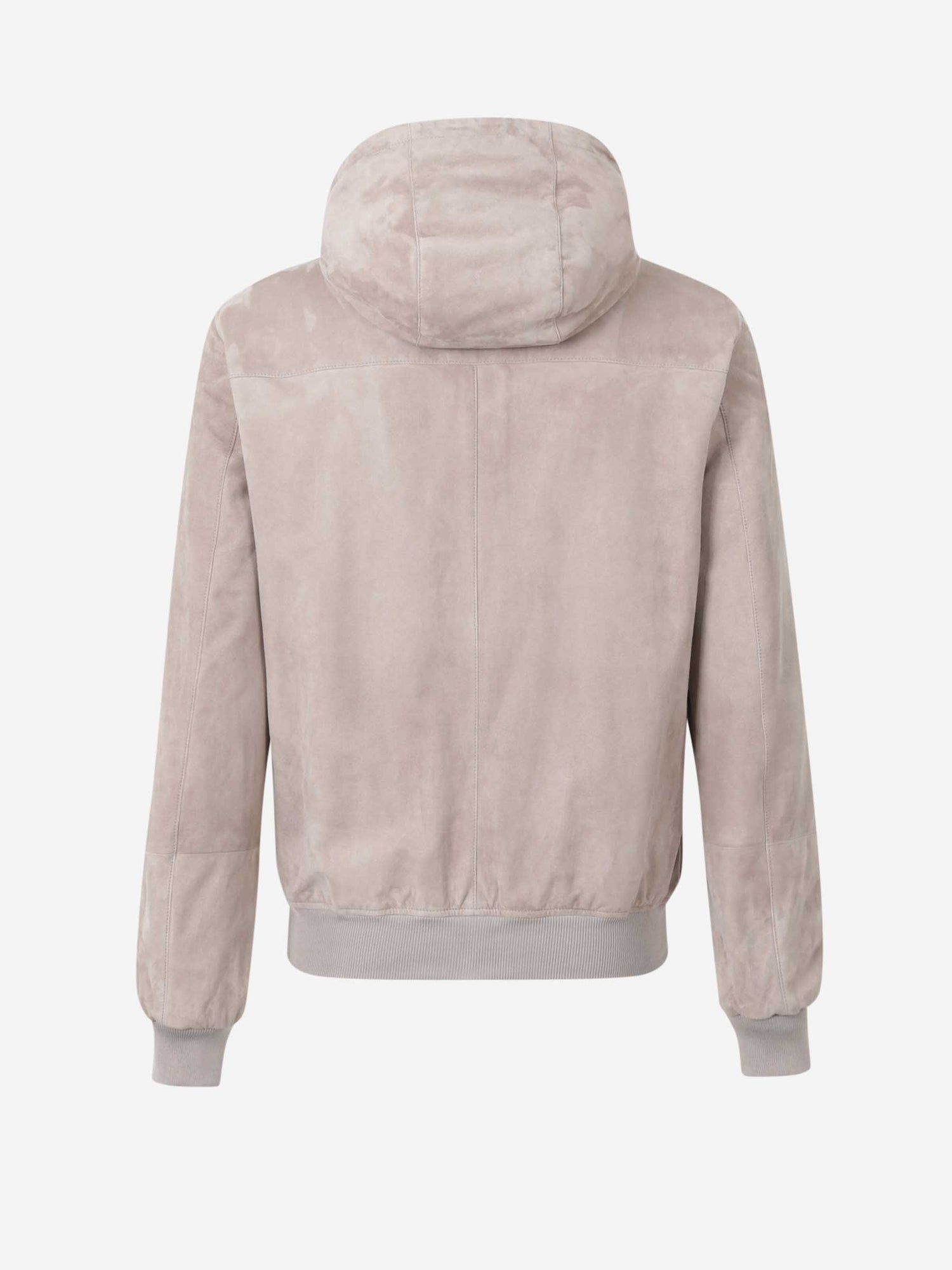 Outlet online Santa Eulalia Hombre Cazadora Capucha Ante color Taupe sku 511-000627 01 - Foto 2