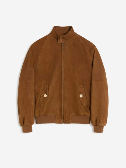 Outlet online Valentino Hombre Chaqueta Piel Ante color Camel sku 511-000633 01 - Foto 1