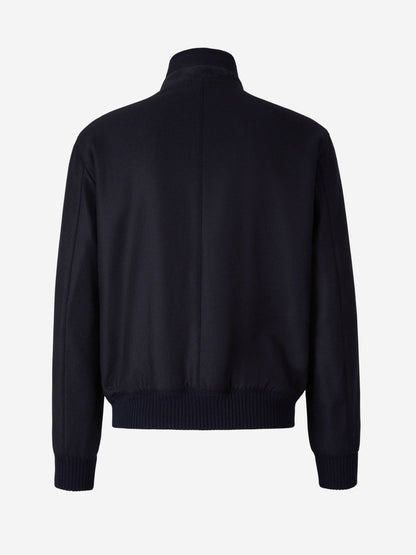 Outlet online Santa Eulalia Hombre Chaqueta Lana Y Cashmere color Azul Noche sku 512-001805 01 - Foto 2