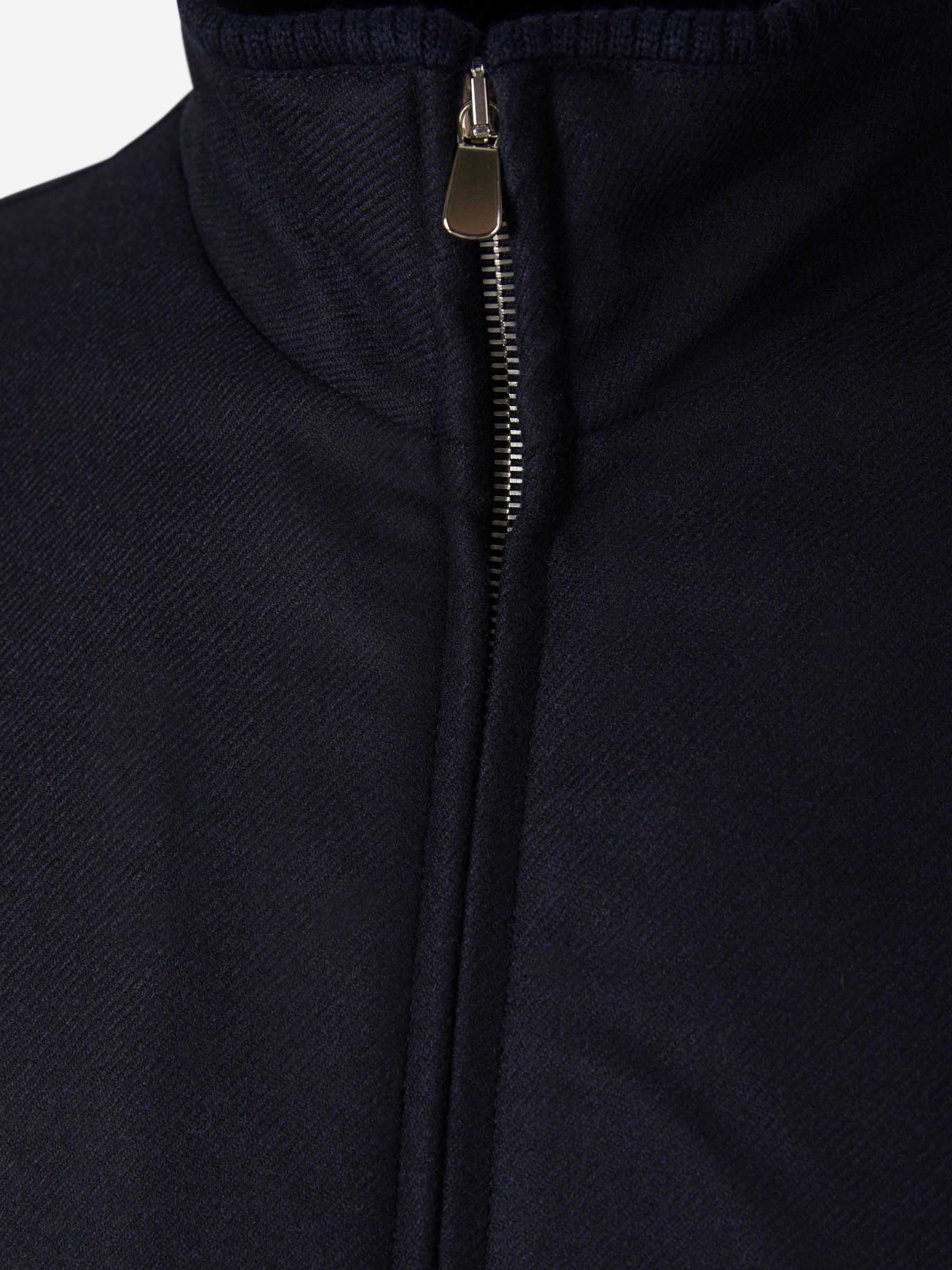 Outlet online Santa Eulalia Hombre Chaqueta Lana Y Cashmere color Azul Noche sku 512-001805 01 - Foto 3