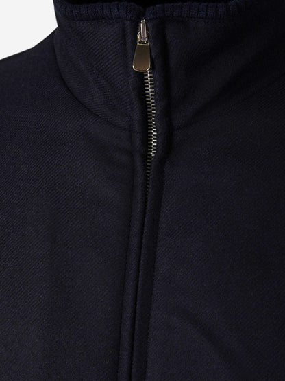 Outlet online Santa Eulalia Hombre Chaqueta Lana Y Cashmere color Azul Noche sku 512-001805 01 - Foto 3