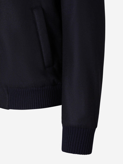 Outlet online Santa Eulalia Hombre Chaqueta Lana Y Cashmere color Azul Noche sku 512-001805 01 - Foto 4