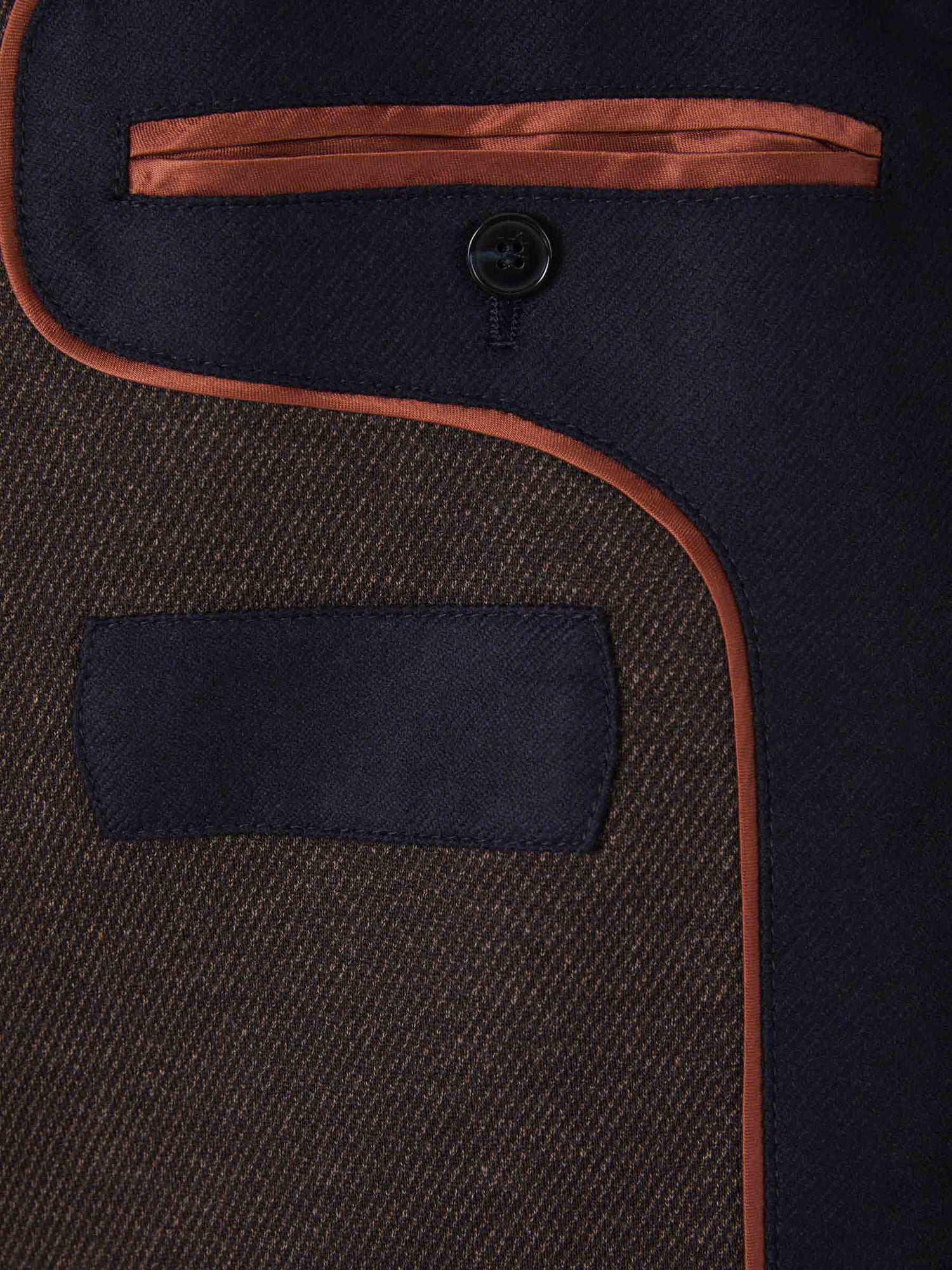 Outlet online Santa Eulalia Hombre Chaqueta Lana Y Cashmere color Azul Noche sku 512-001805 01 - Foto 5