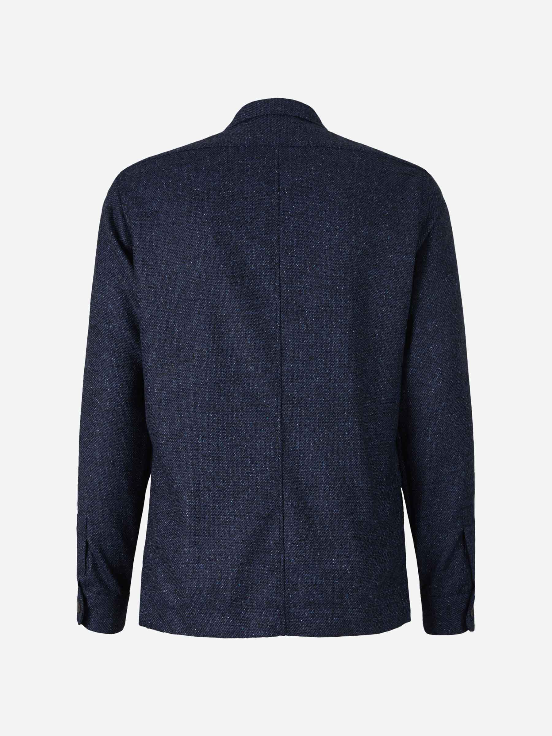 Outlet online Santa Eulalia Hombre Chaqueta Lana Y Seda color Marrón sku 512-001861 02 - Foto 2
