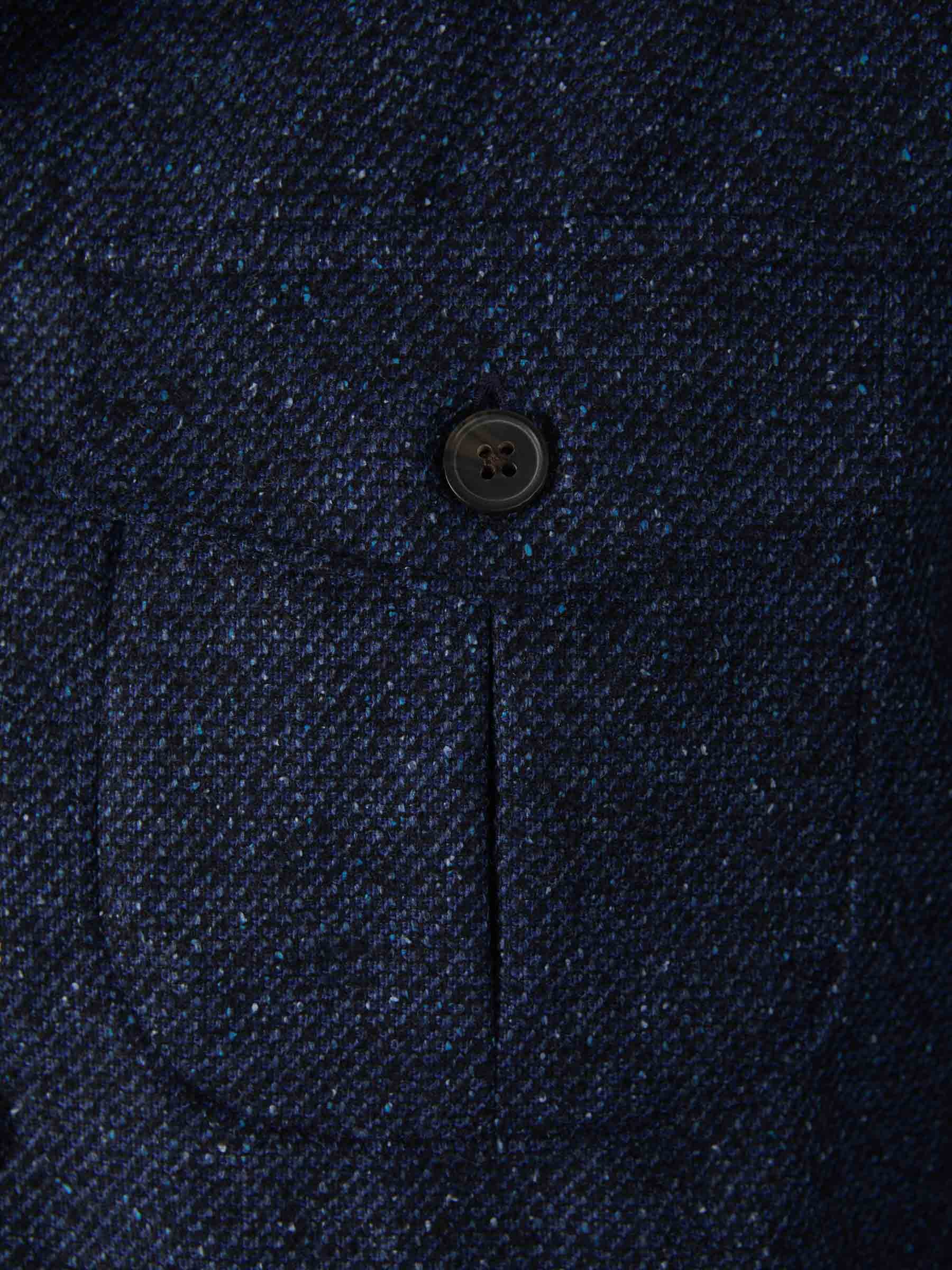 Outlet online Santa Eulalia Hombre Chaqueta Lana Y Seda color Marrón sku 512-001861 02 - Foto 4