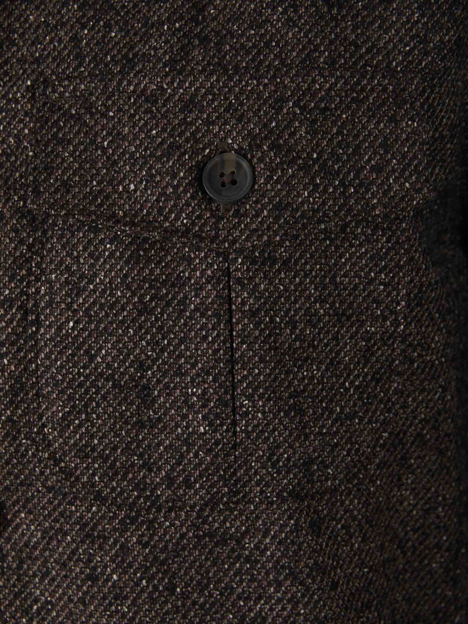 Outlet online Santa Eulalia Hombre Chaqueta Lana Y Seda color Marrón sku 512-001861 02 - Foto 9
