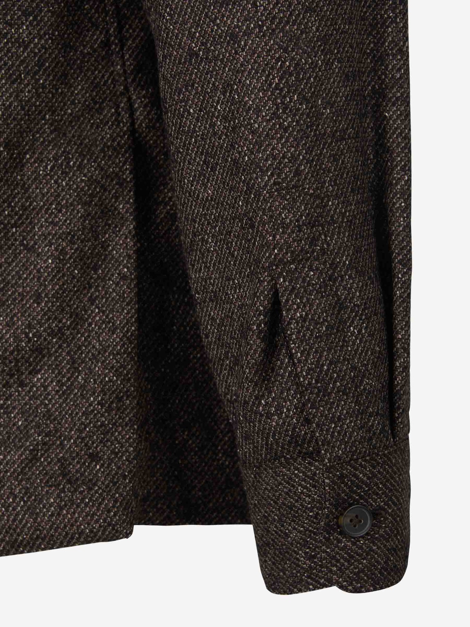 Outlet online Santa Eulalia Hombre Chaqueta Lana Y Seda color Marrón sku 512-001861 02 - Foto 10