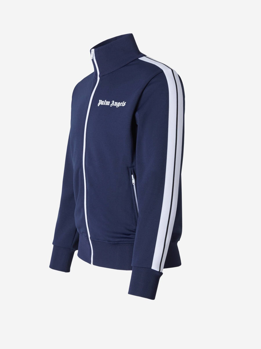 Outlet online Palm Angels Hombre Sudadera Track Logo color Azul Marino sku 512-001878 02 - Foto 7