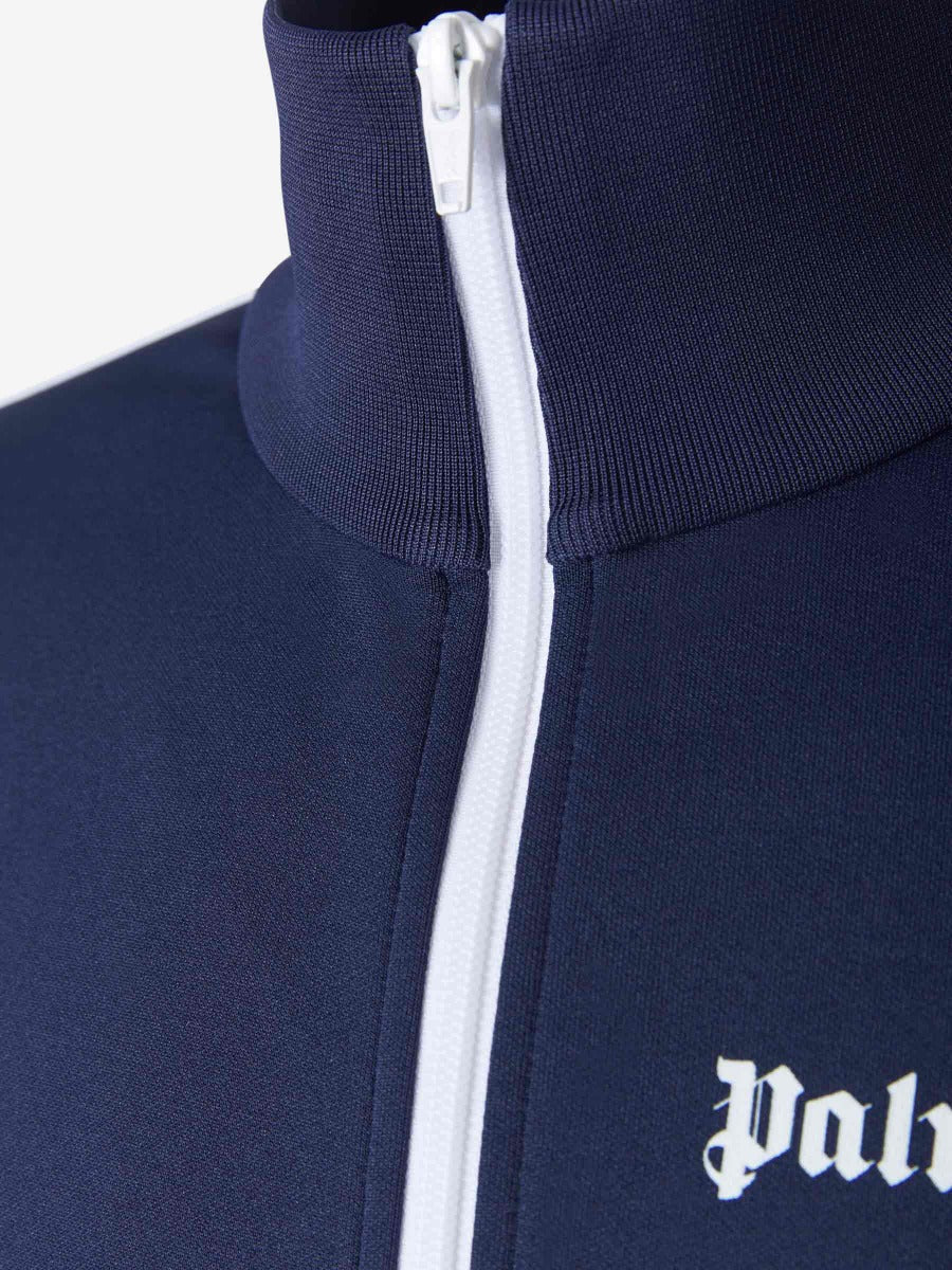 Outlet online Palm Angels Hombre Sudadera Track Logo color Azul Marino sku 512-001878 02 - Foto 9