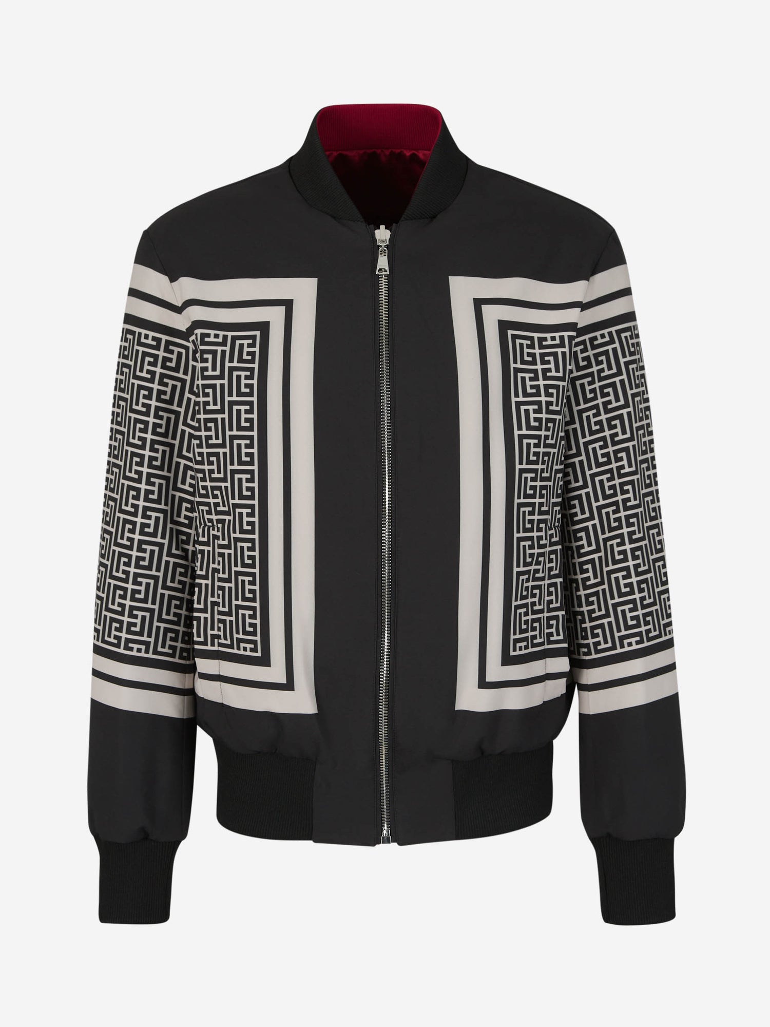Outlet online Balmain Hombre Chaqueta Reversible Monograma color Negro sku 512-001981 01 - Foto 1