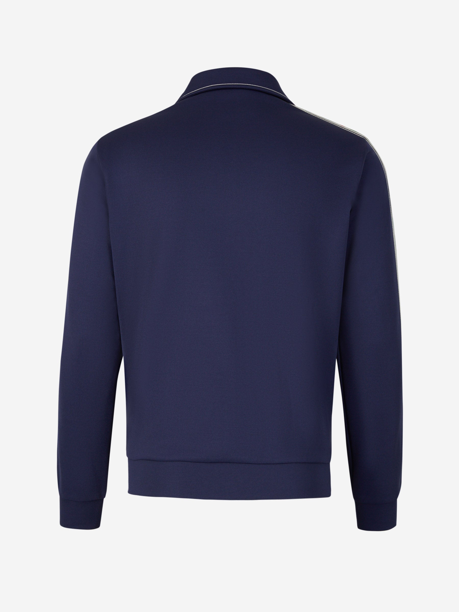 Outlet online Casablanca Hombre Sudadera Cremallera Laurel color Azul Marino sku 512-001994 01 - Foto 2