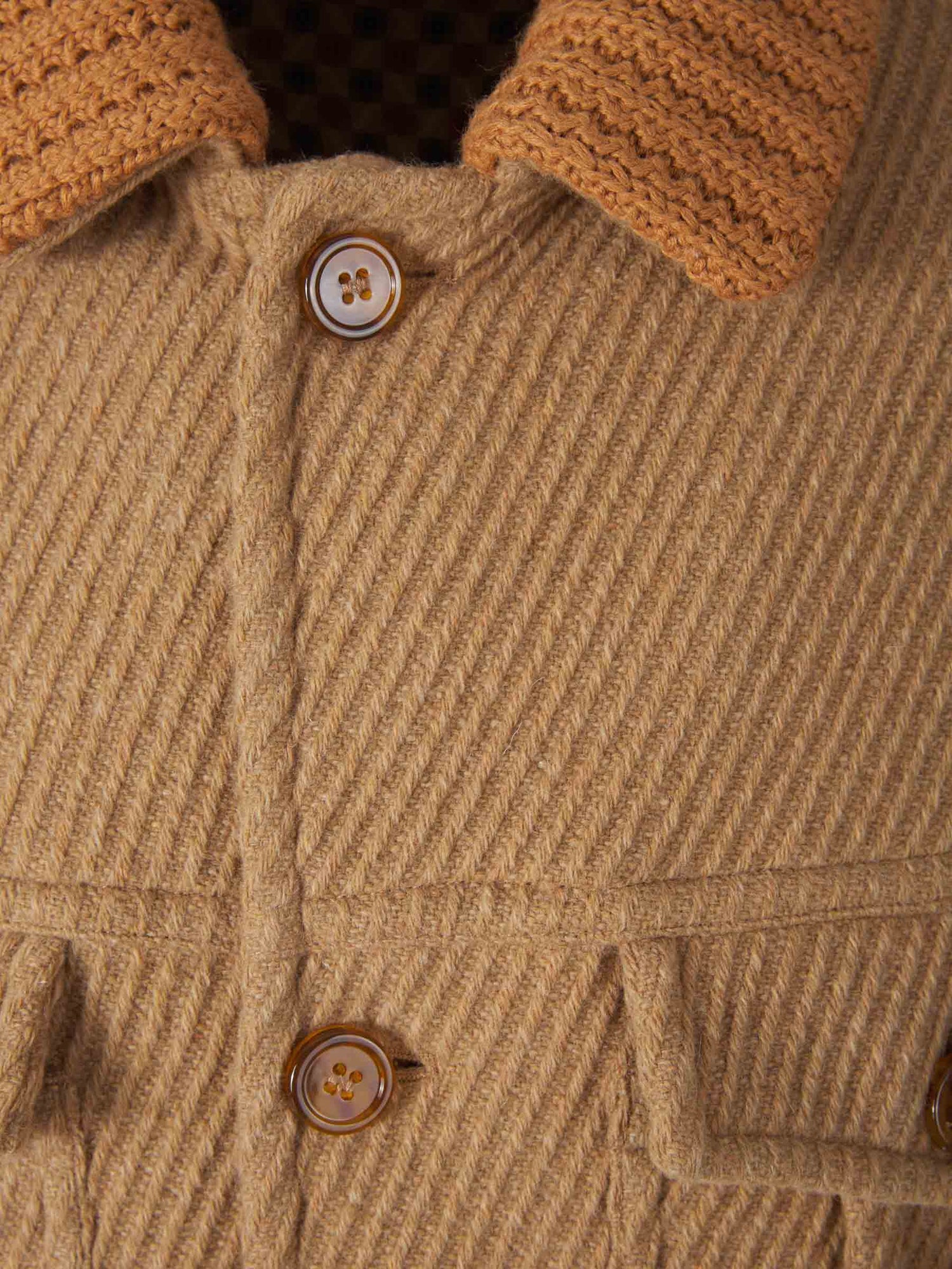 Outlet online Etro Hombre Chaqueta Detalles Punto color Marron sku 512-002006 01 - Foto 3