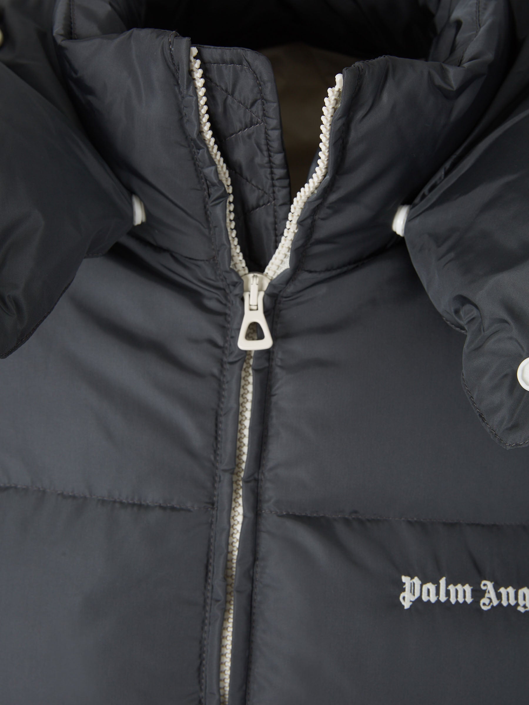 Outlet online Palm Angels Hombre Chaqueta Técnica Acolchada color Verde Oscuro sku 512-002027 02 - Foto 4