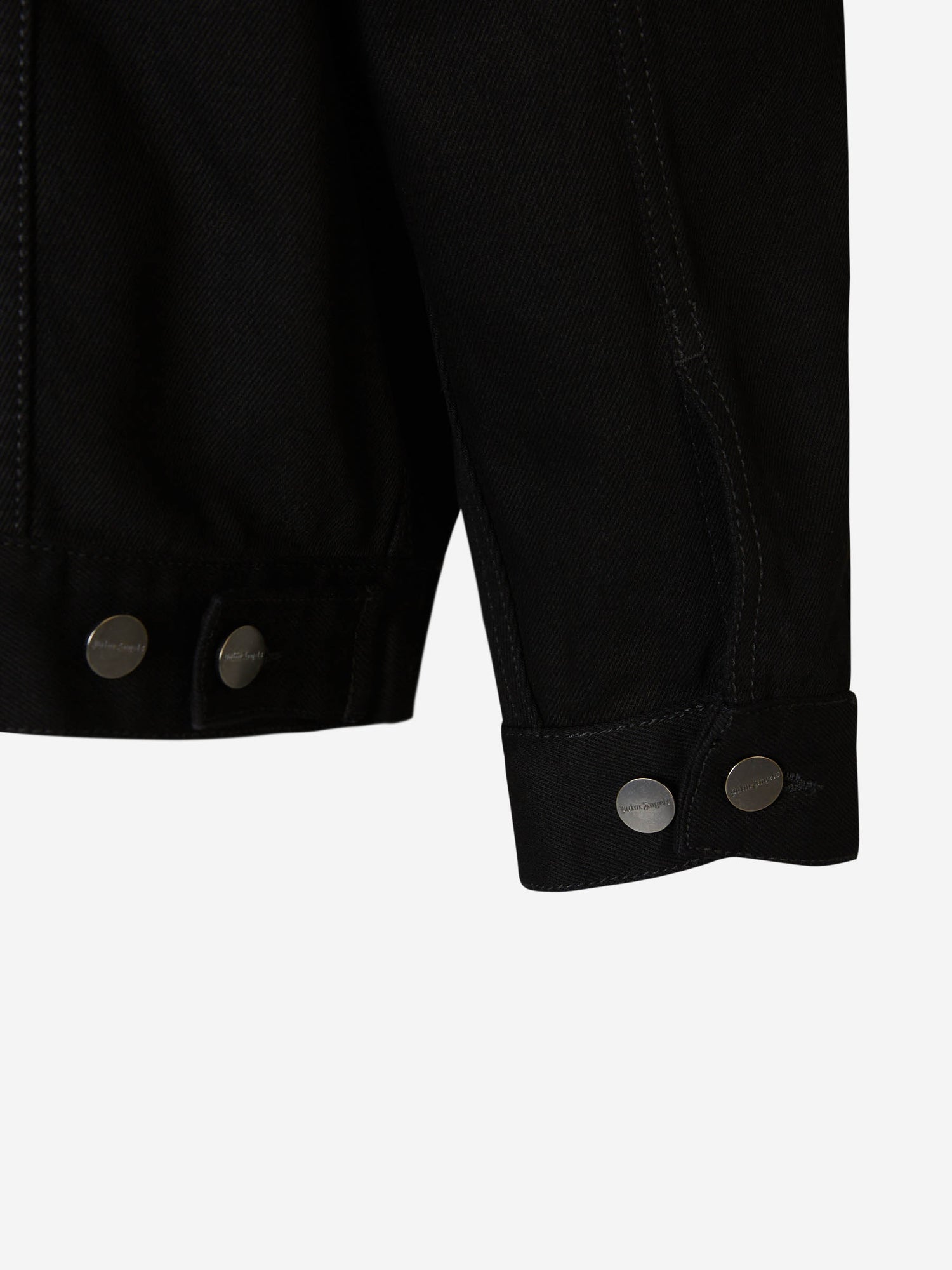 Outlet online Palm Angels Hombre Cazadora Denim Logo color Negro sku 512-002029 01 - Foto 6