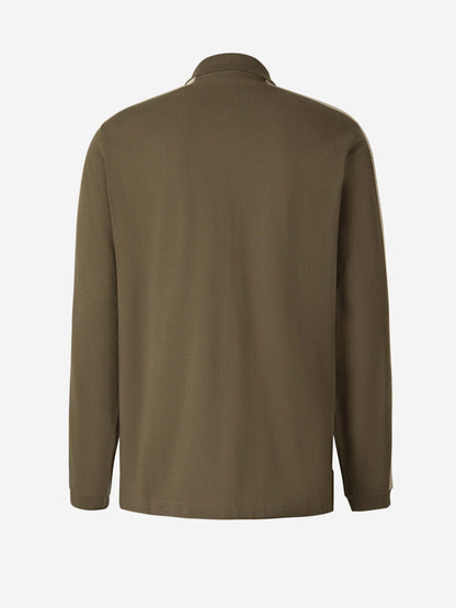 Outlet online Palm Angels Hombre Camisa Lino Monograma color Verde Militar sku 512-002030 01 - Foto 2