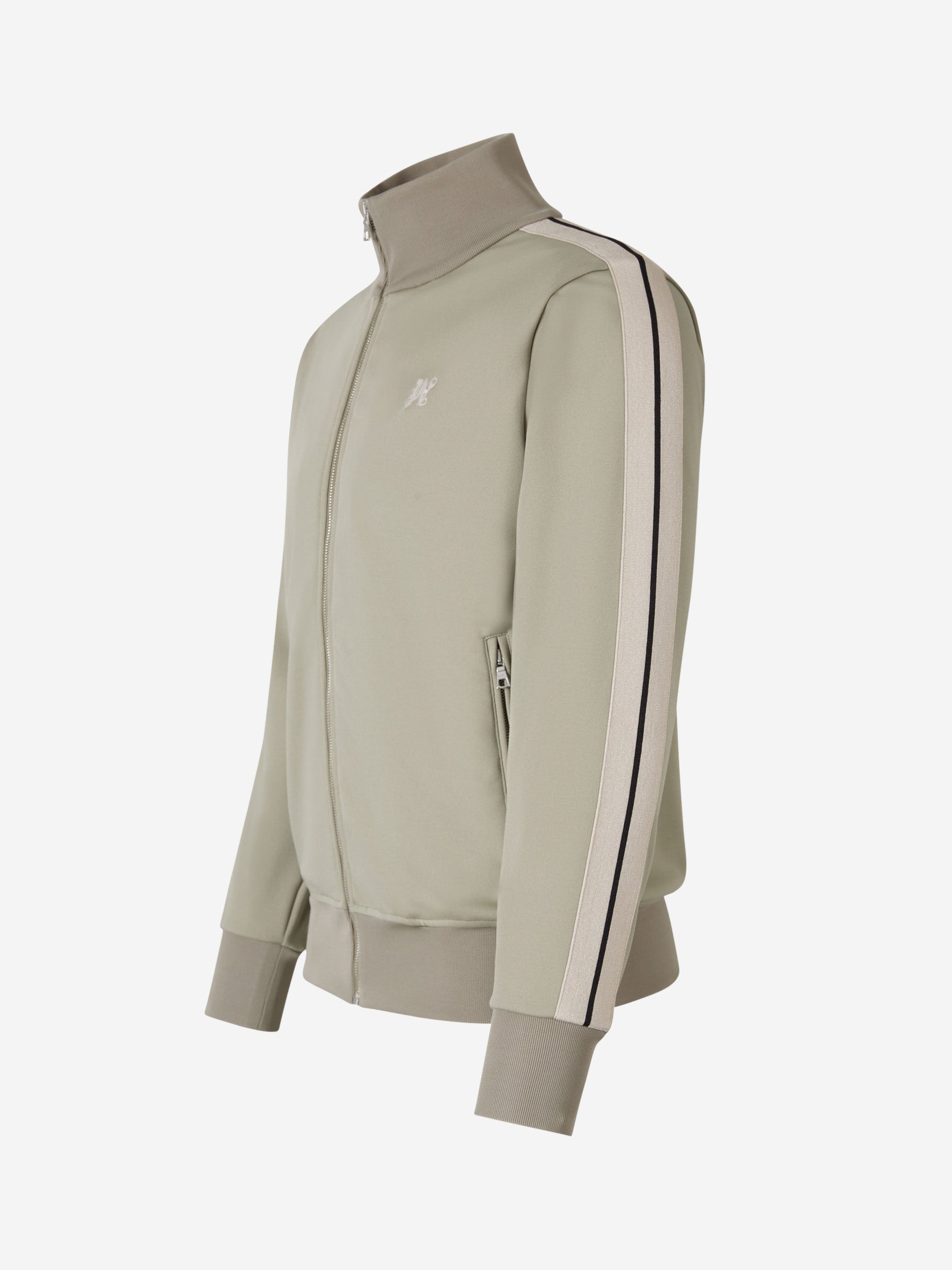 Outlet online Palm Angels Hombre Sudadera Cremallera Logo color Negro sku 512-002031 02 - Foto 2