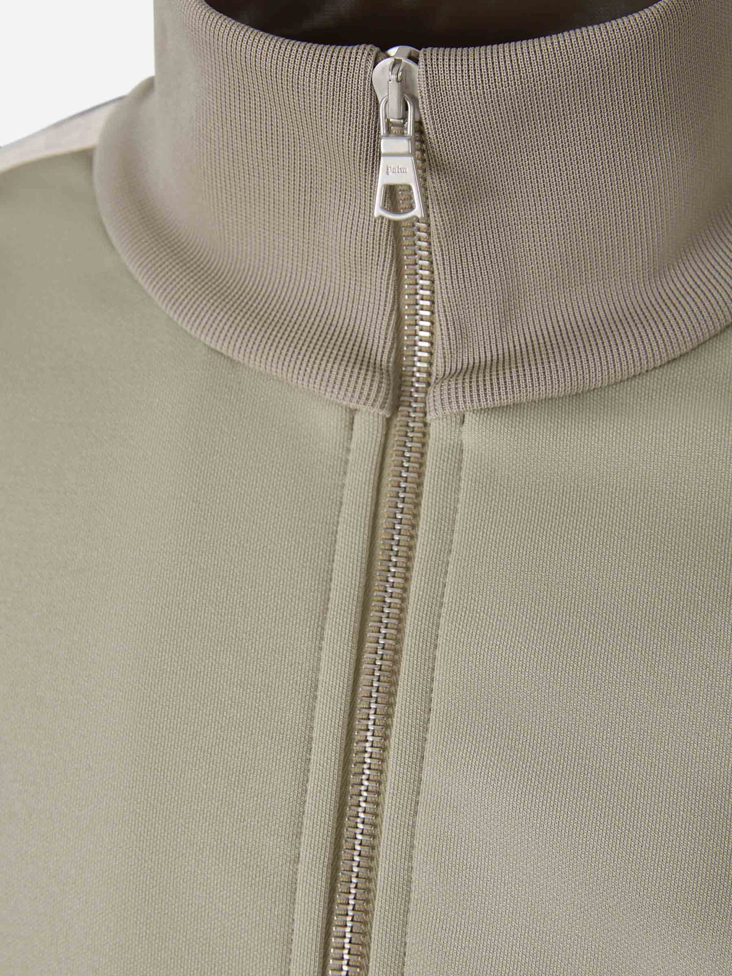 Outlet online Palm Angels Hombre Sudadera Cremallera Logo color Gris Oscuro sku 512-002031 01 - Foto 4