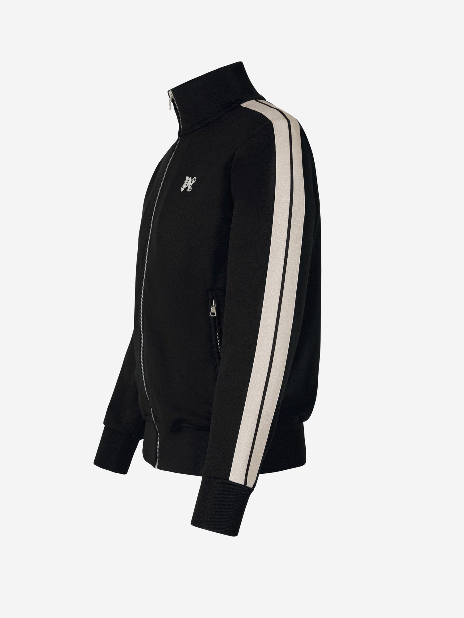 Outlet online Palm Angels Hombre Sudadera Cremallera Logo color Gris Oscuro sku 512-002031 01 - Foto 8