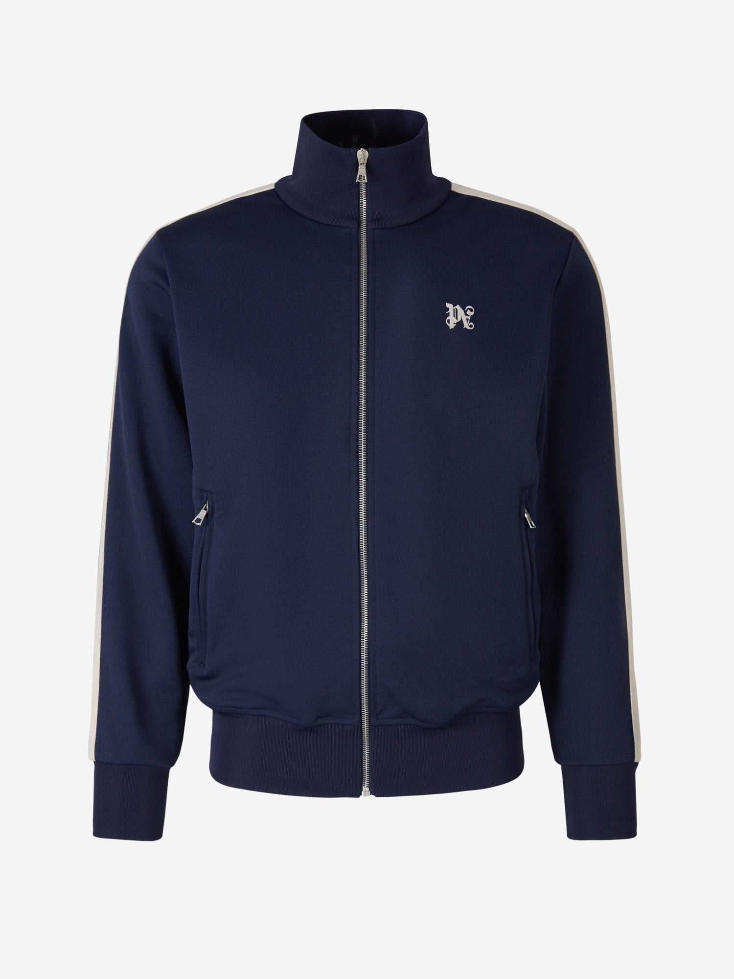 Outlet online Palm Angels Hombre Sudadera Cremallera Logo color Gris Oscuro sku 512-002031 01 - Foto 13