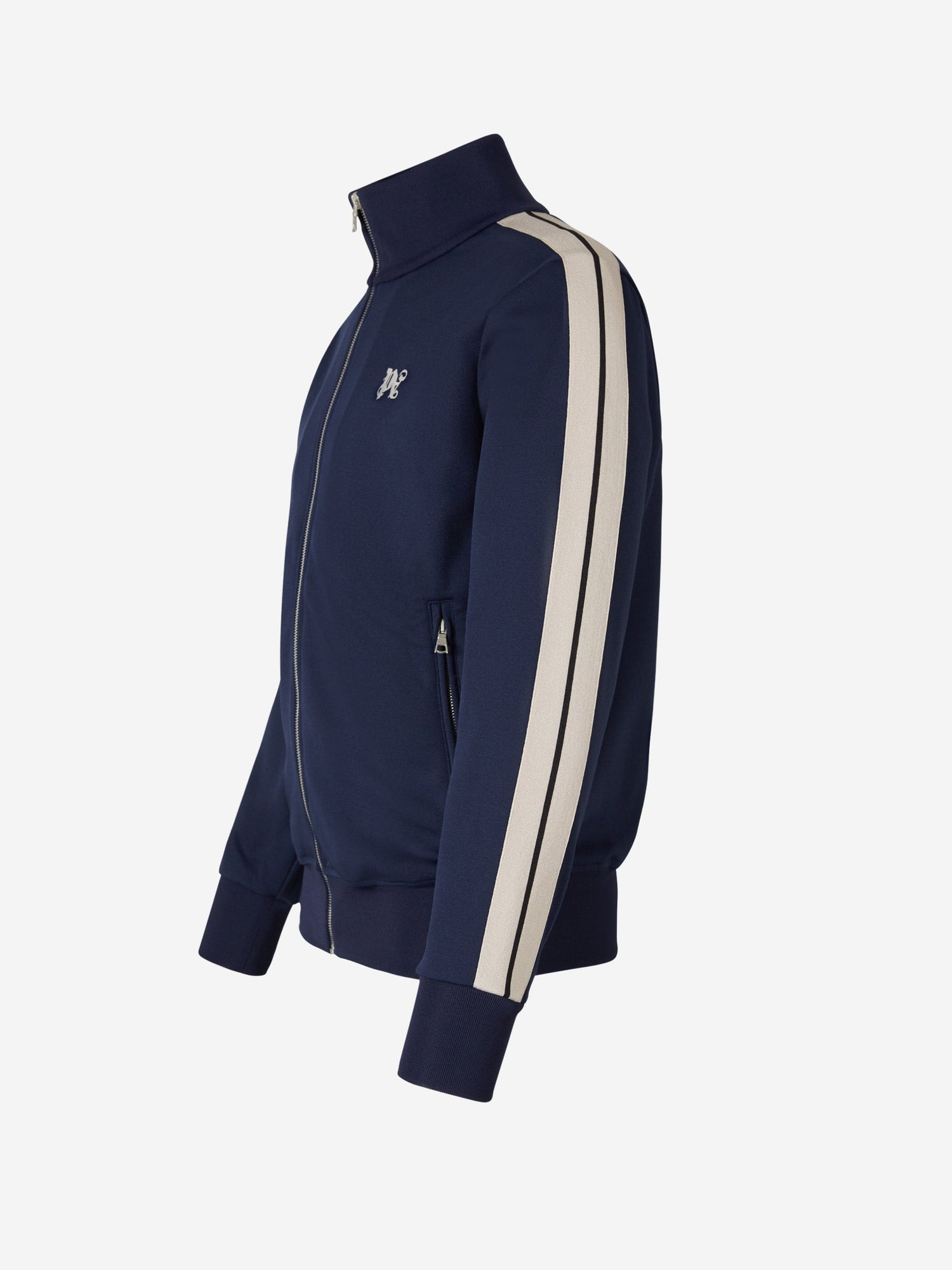 Outlet online Palm Angels Hombre Sudadera Cremallera Logo color Azul Marino sku 512-002031 03 - Foto 14