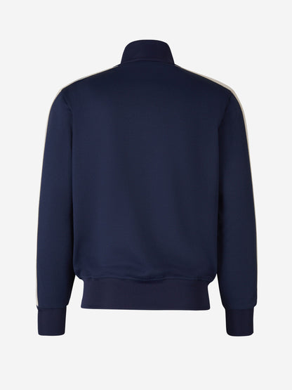 Outlet online Palm Angels Hombre Sudadera Cremallera Logo color Azul Marino sku 512-002031 03 - Foto 15