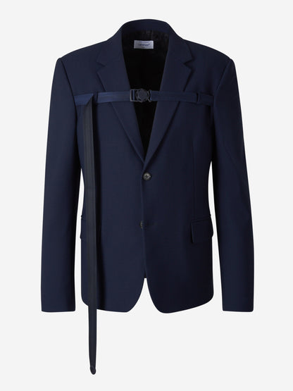 Outlet online Off-White Hombre Americana Hebilla Techwool color Azul Noche sku 512-002062 01 - Foto 1