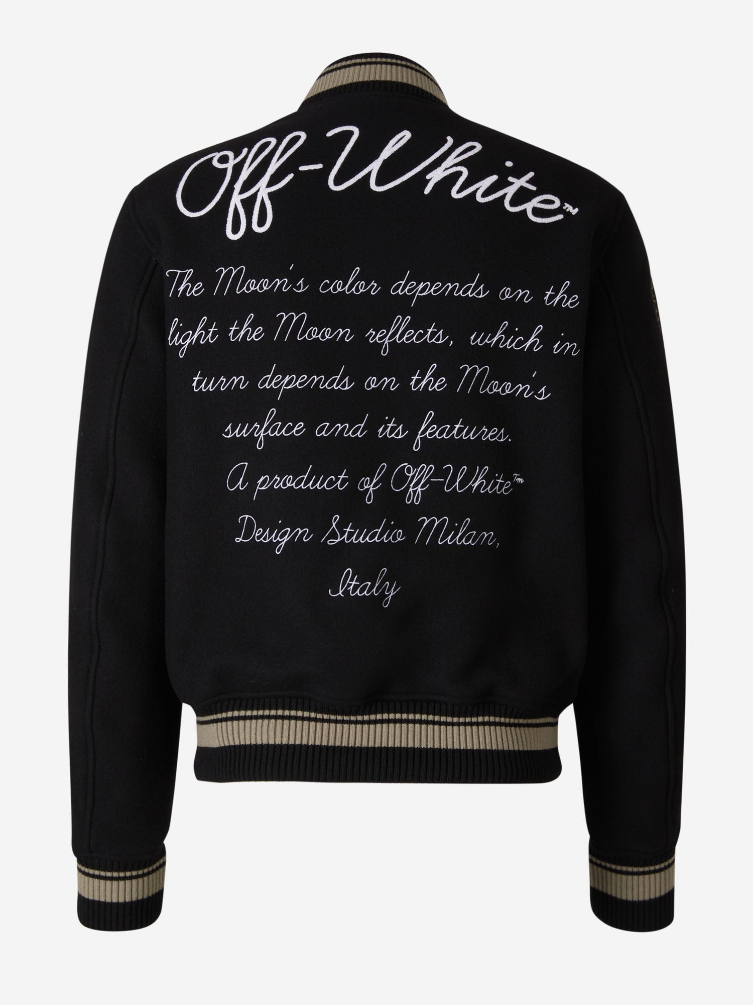Outlet online Off-White Hombre Chaqueta Moon Phase color Negro sku 512-002064 01 - Foto 3