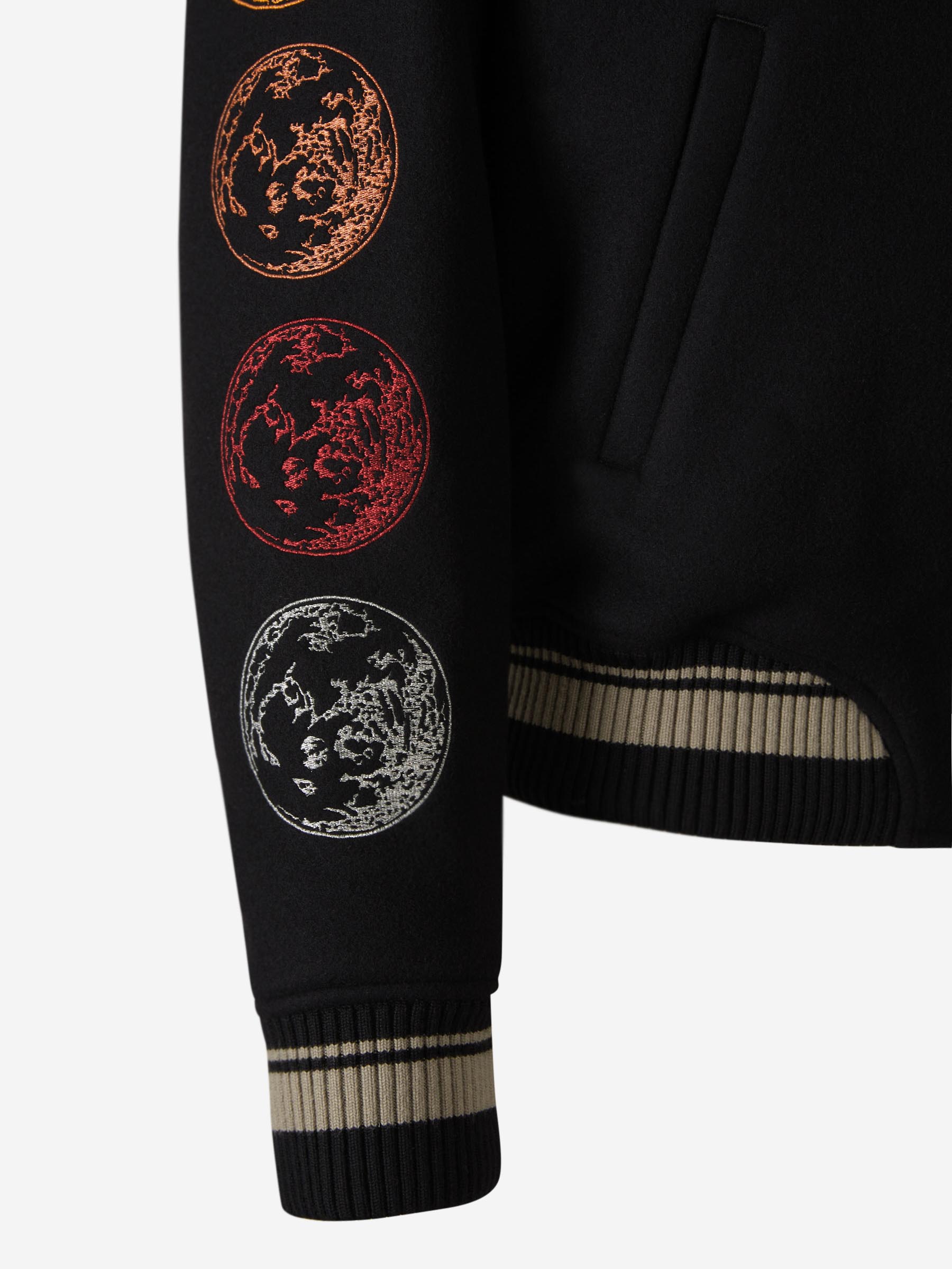 Outlet online Off-White Hombre Chaqueta Moon Phase color Negro sku 512-002064 01 - Foto 6