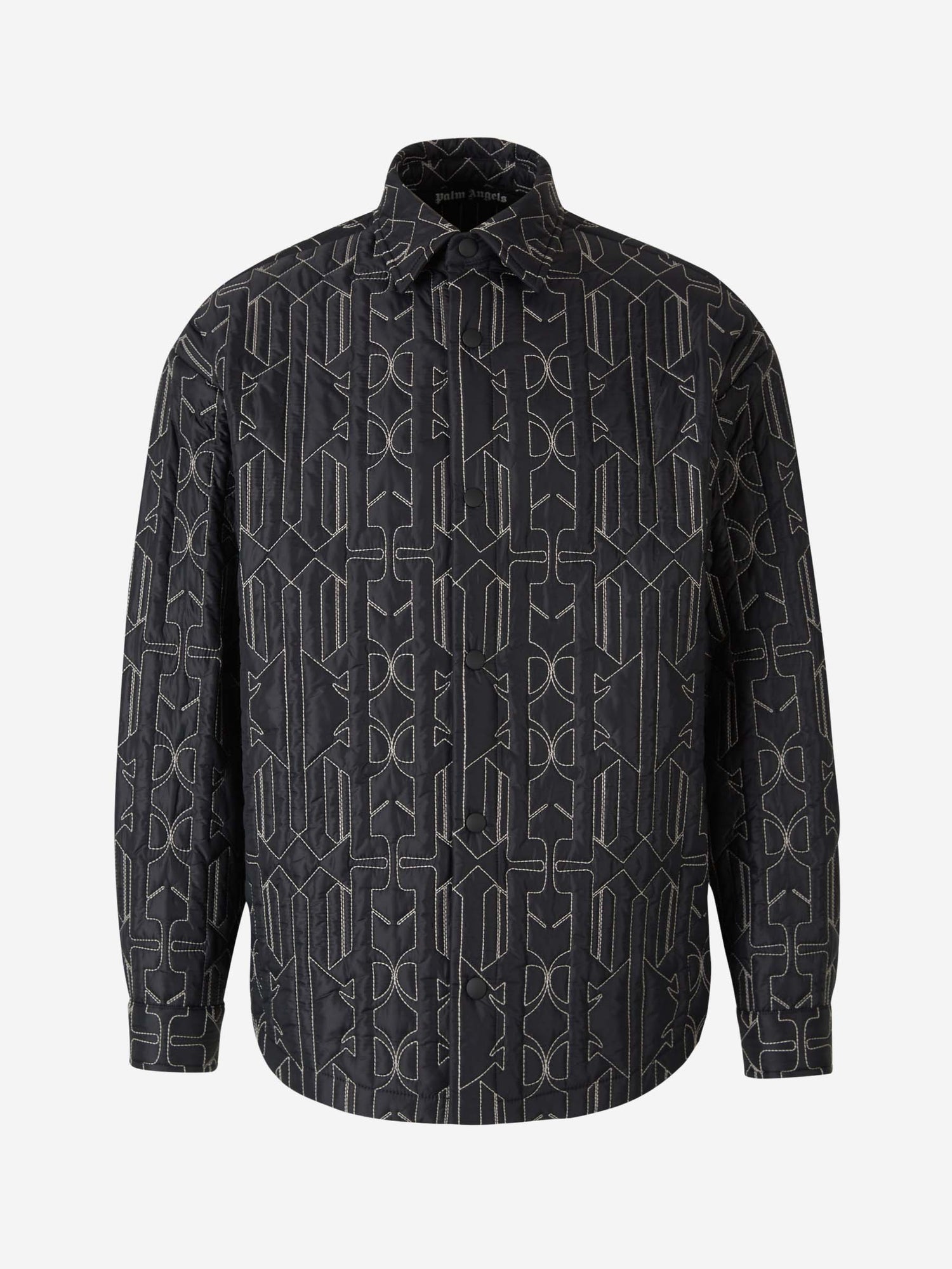Outlet online Palm Angels Hombre Chaqueta Técnica Bordada color Negro sku 512-002069 01 - Foto 1