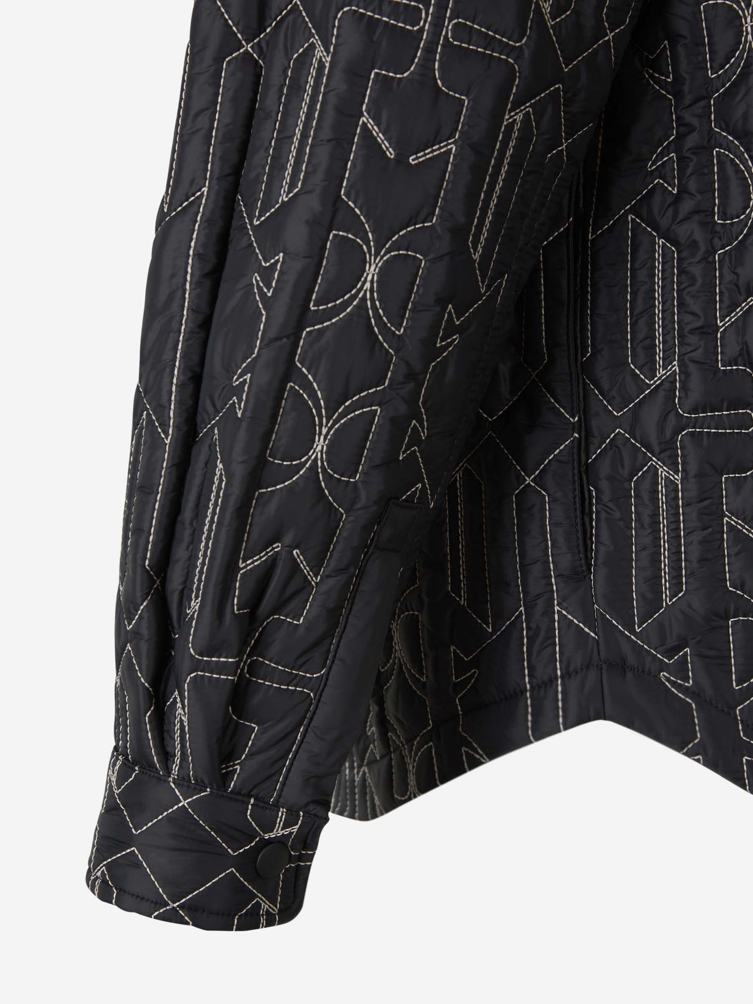 Outlet online Palm Angels Hombre Chaqueta Técnica Bordada color Negro sku 512-002069 01 - Foto 4
