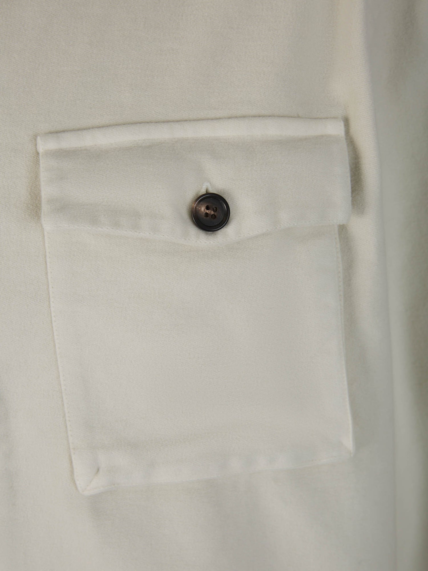 Outlet online Vincenzo di Ruggiero Hombre Sobrecamisa Algodón Cervinia color Beis sku 512-002104 01 - Foto 4