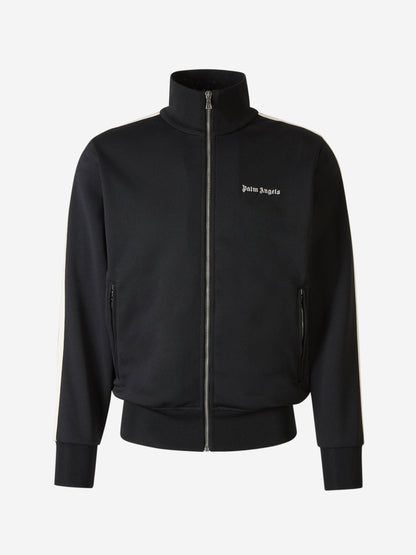 Outlet online Palm Angels Hombre Sudadera Técnica Cremallera color Negro sku 512-002189 01 - Foto 1