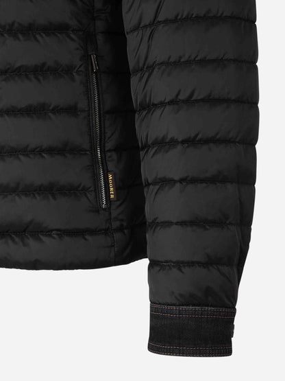 Outlet online Moorer Hombre Chaqueta Acolchada Crespi color Negro sku 512-002399 01 - Foto 5