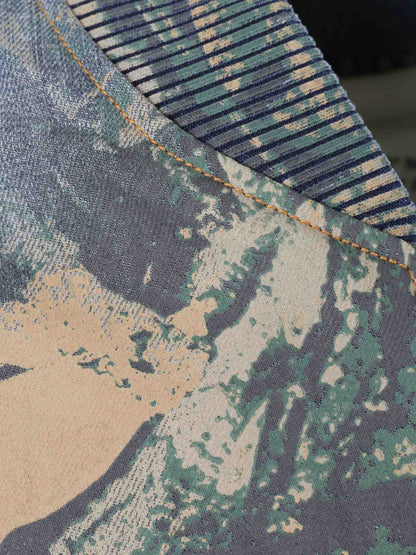 Acne Studios Hombre Barcelona Cazadora Denim Estampado color Multicolor sku 512-002426 02 - Foto 4