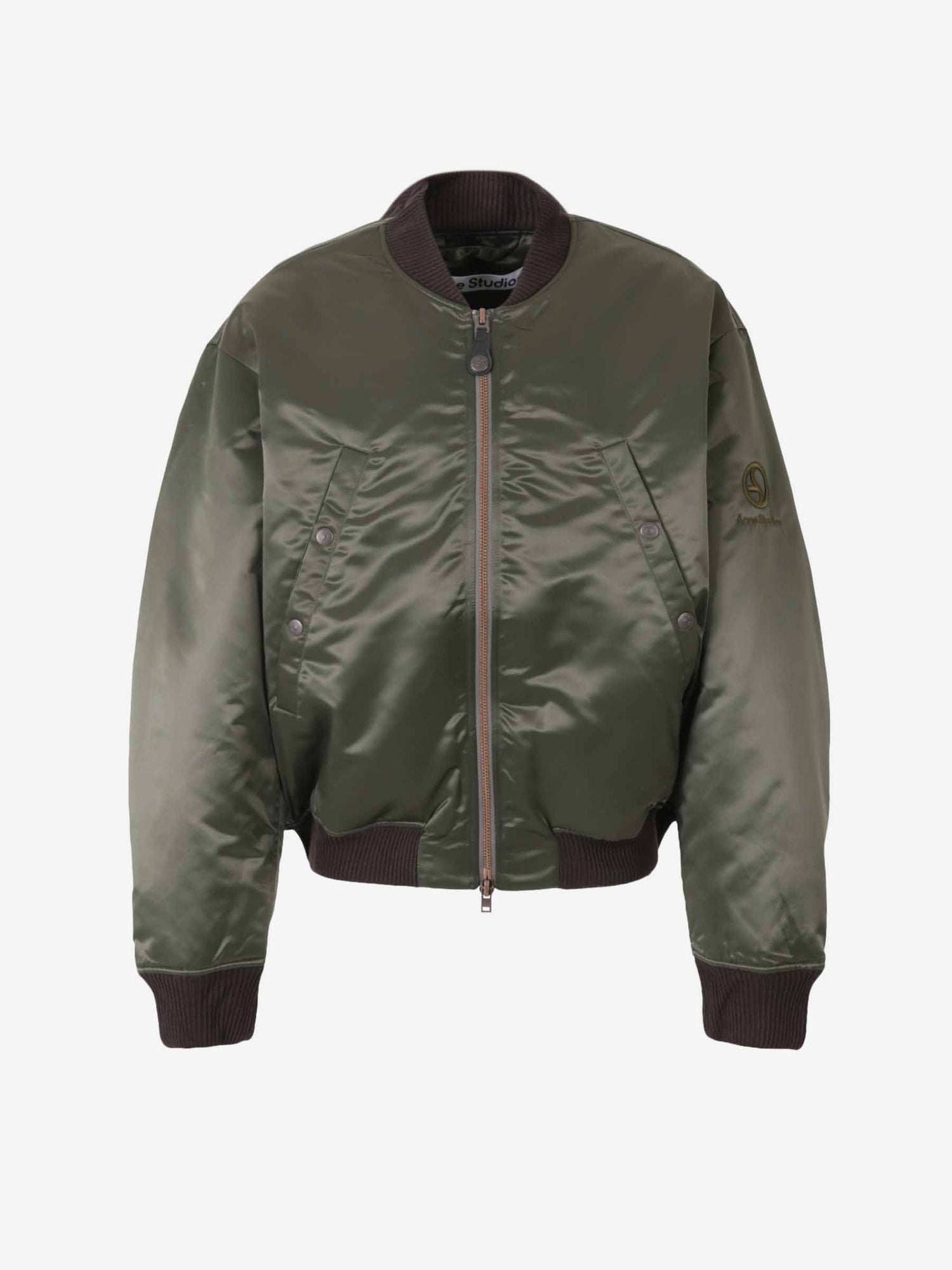 Acne Studios Hombre Barcelona Chaqueta Acolchada Técnica color Verde Oscuro sku 512-002427 01 - Foto 1